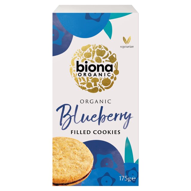 Biona Organic Blueberry Cookies 175G