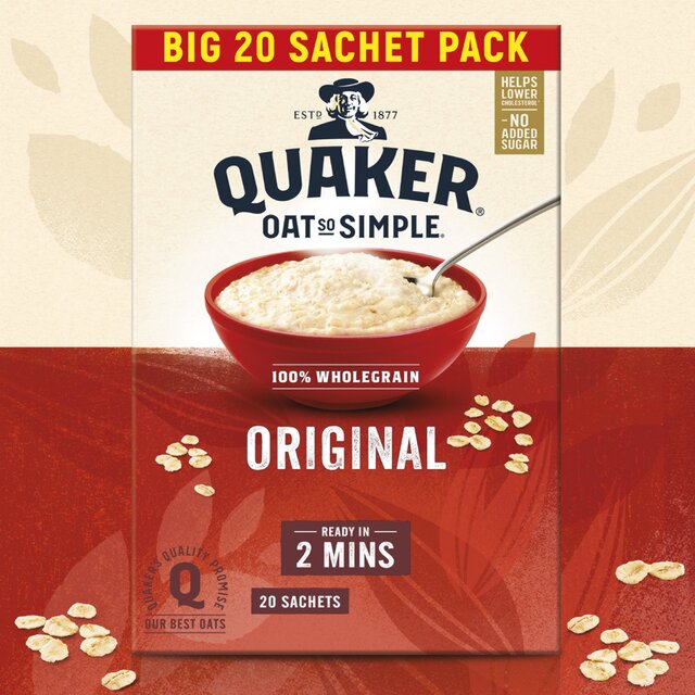 Quaker Oat So Simple Family Pack Gerna original 22 x 27g