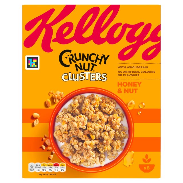 Kellogg's Crunchy Honey Nut Clusters 450G