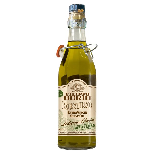 Filippo Berio Rustico sin filtro Aceite de oliva virgen extra 1L