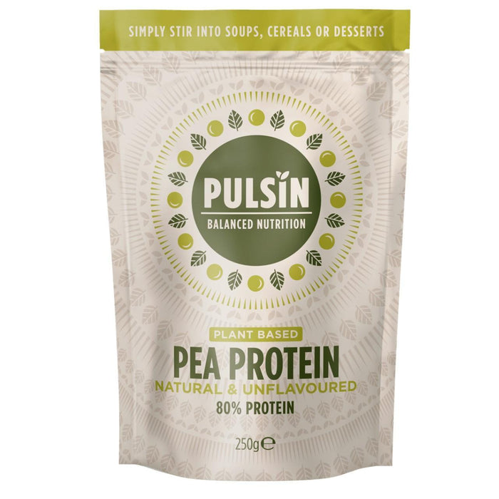 Pulsin, unpulsiertes Erbsenproteinpulver 250 g