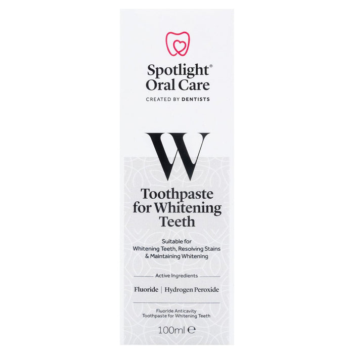 Pasta de dientes de atención oral para el foco de atención para blanquear los dientes de 100 ml
