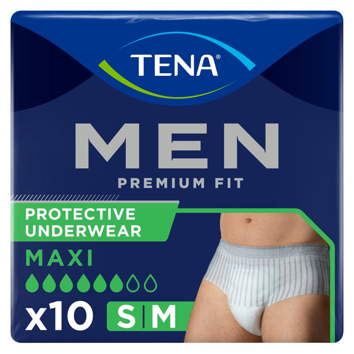 Tena für Männer Premium Fit Incontinenz Hosen Medium 10 pro Pack
