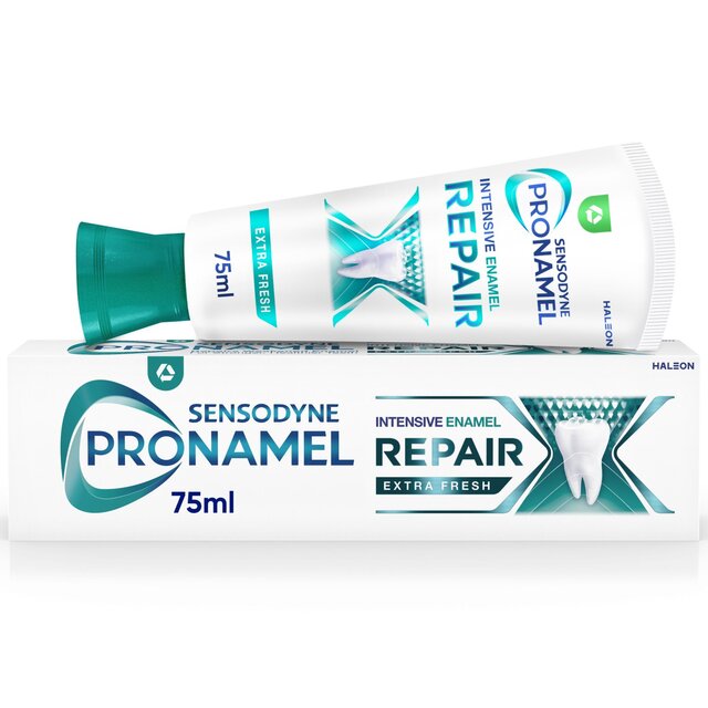 Sensodyne Pronamel Reparación de esmalte intensivo Pasta de dientes fresco adicional 75 ml