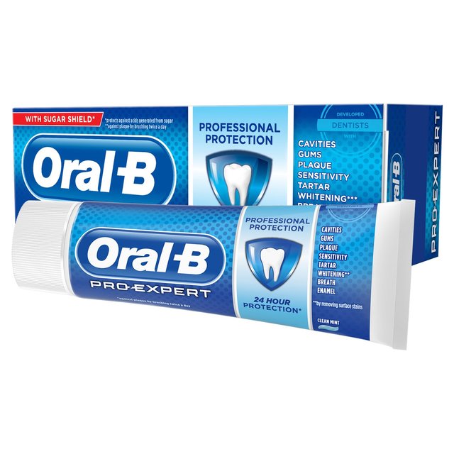 Pasta de dientes de menta limpio de Oral-B Pro-Expert 75ml