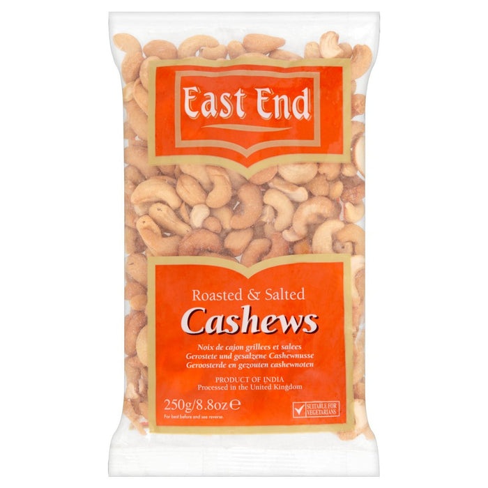 East End Roasted Cashew Nuts 250g