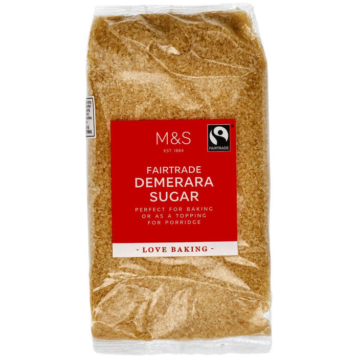 M & S Fairtrade Demerara Sugar 500g