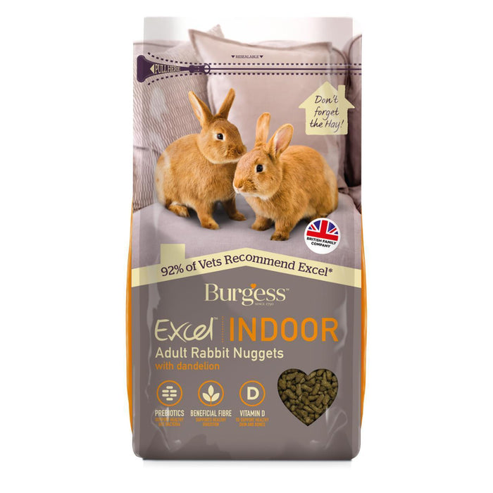 Burgess Excel Indoor Rabbit Nuggets 1.5 kg