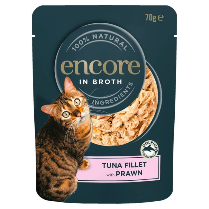 Encore Tuna & Prawn Cat Pouche 70G