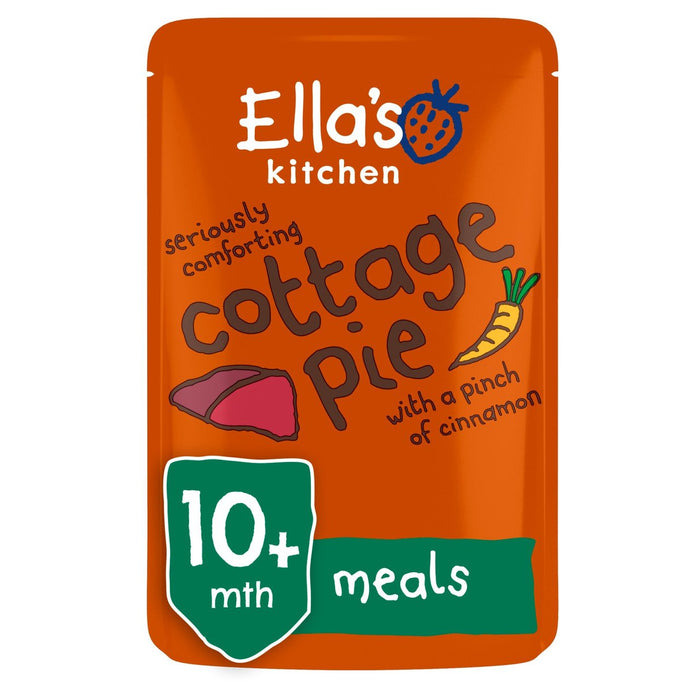 Ella's Kitchen Organic Cottage Pie Baby Pouch 10+ mois 190g