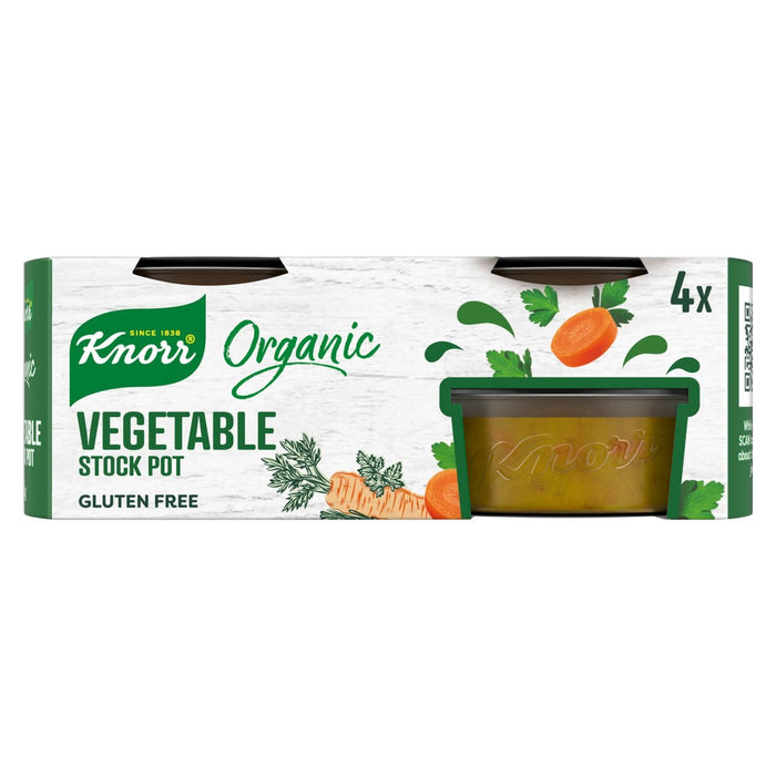 Knorr Organic Vegetable Stock Pot 104g